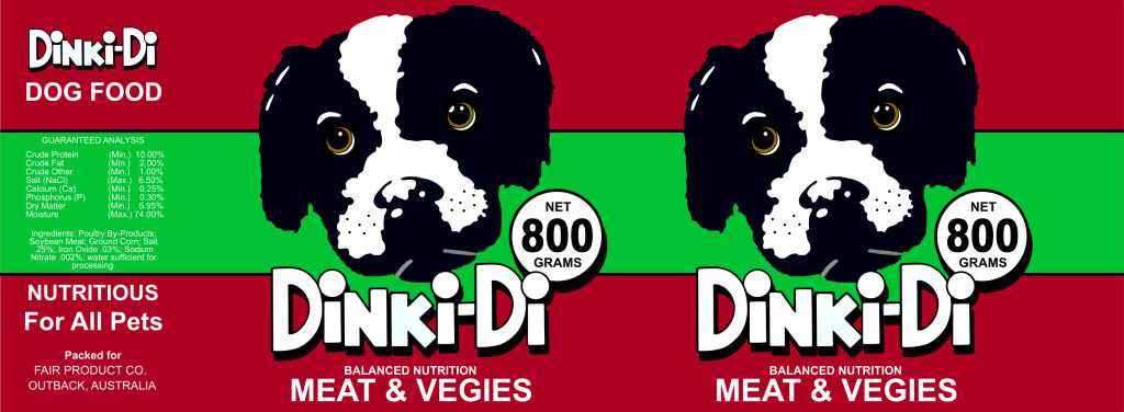 Mad-Max movie dog food