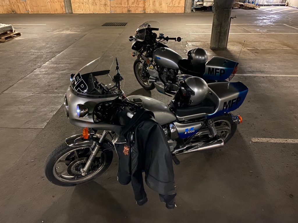 Mad-Max Goose Bikes n MFP Garage