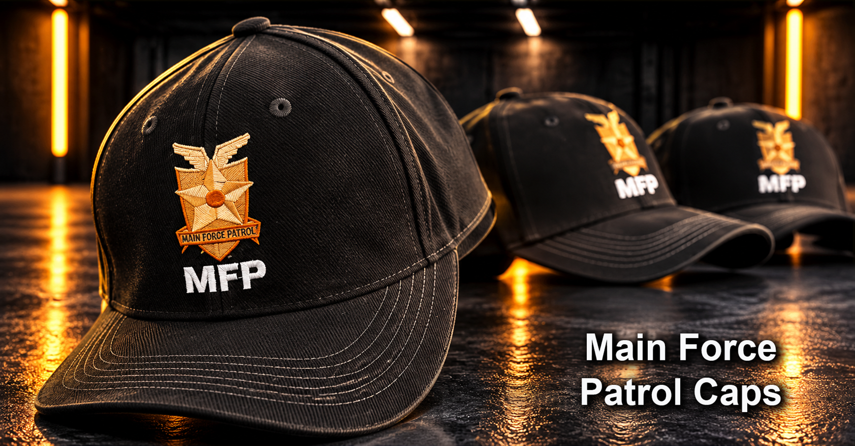 Main Force Patrol Caps